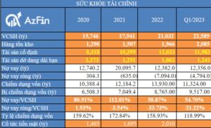 AzFin - Sức khỏe tài chính của FPT năm 2023