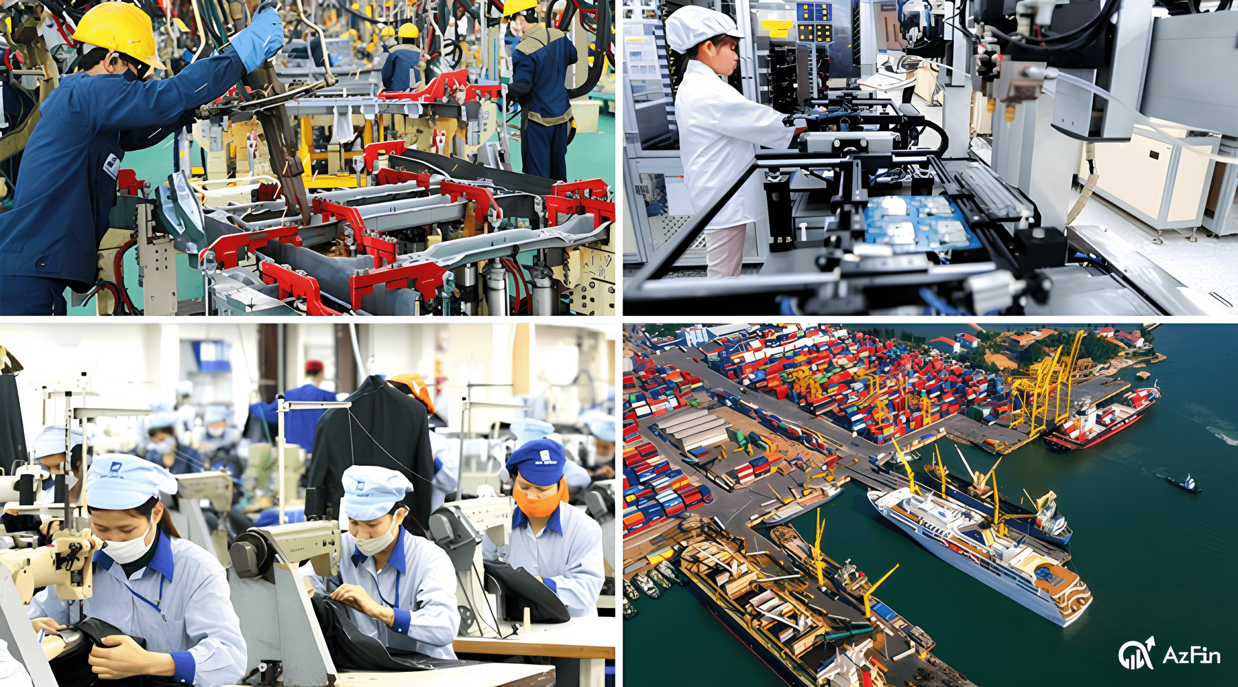 Hình ảnh của các lĩnh vực đầu tư tại Việt Nam