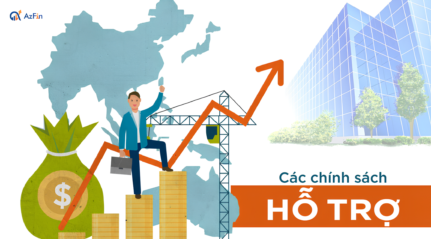 Chính sách hỗ trợ ngành dịch vụ của Chính phủ