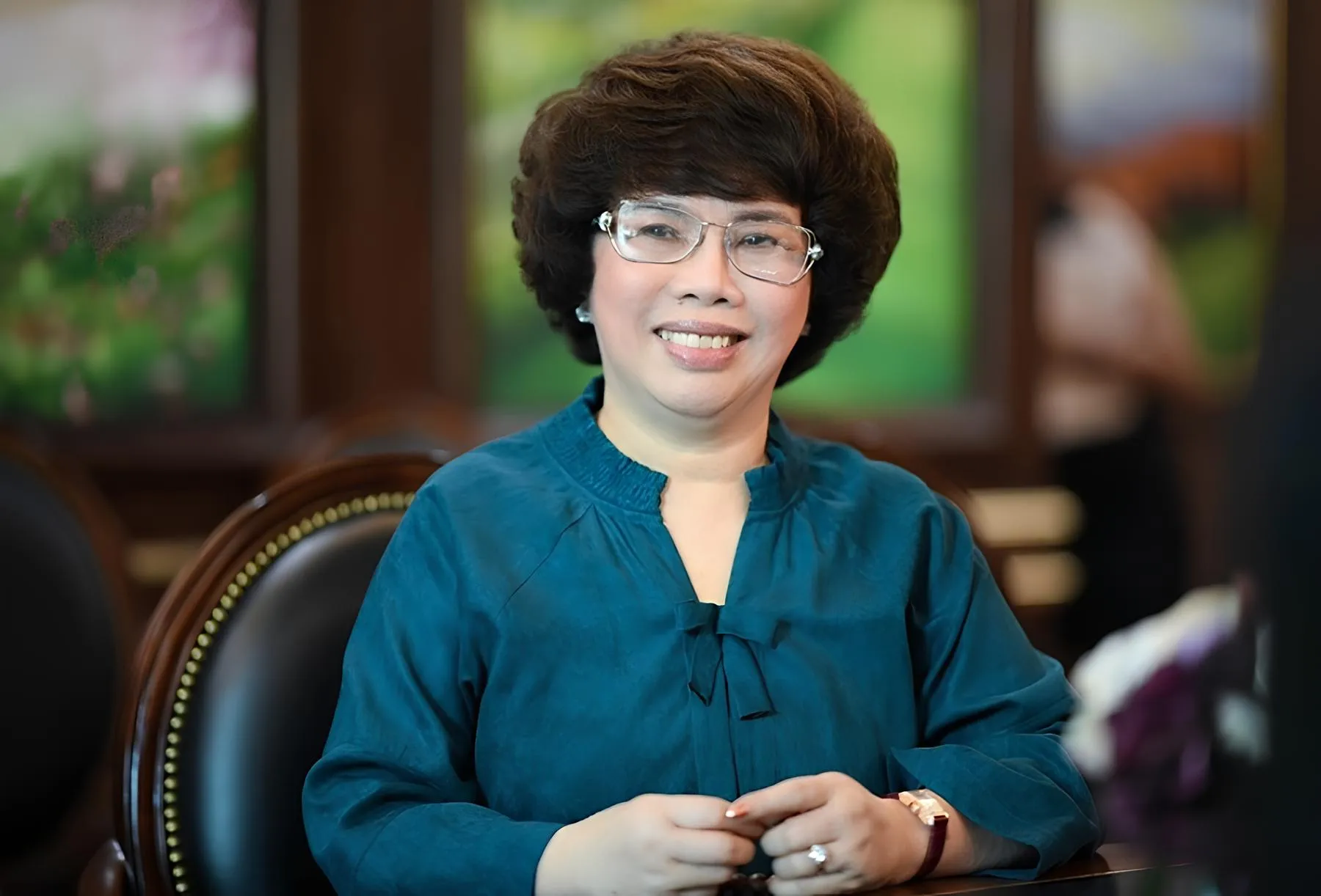 Hình ảnh của chủ tịch tập đoàn TH 