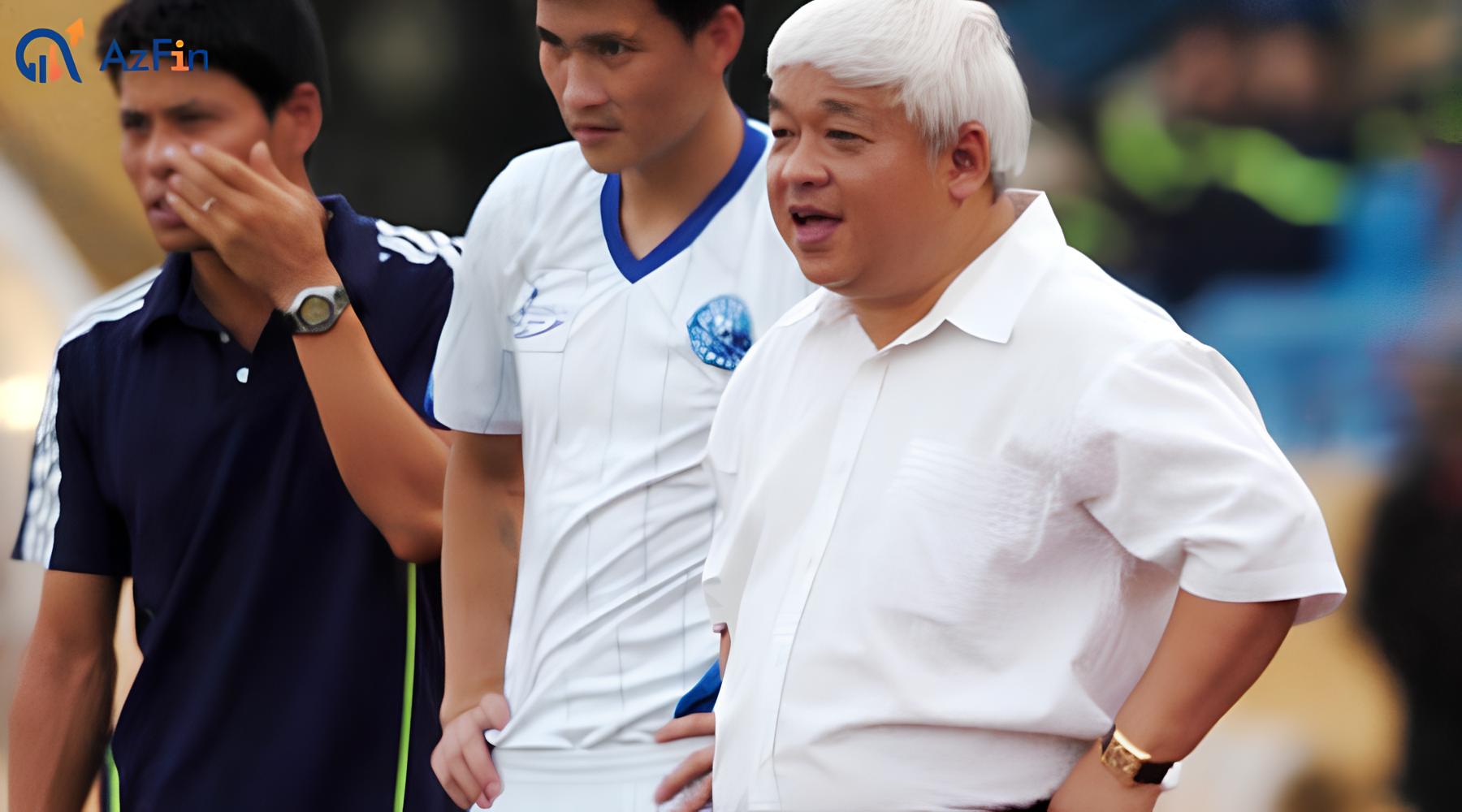 Ông bầu Kiên cũng là một tay chơi đời đầu khi đầu tư vào bóng đá