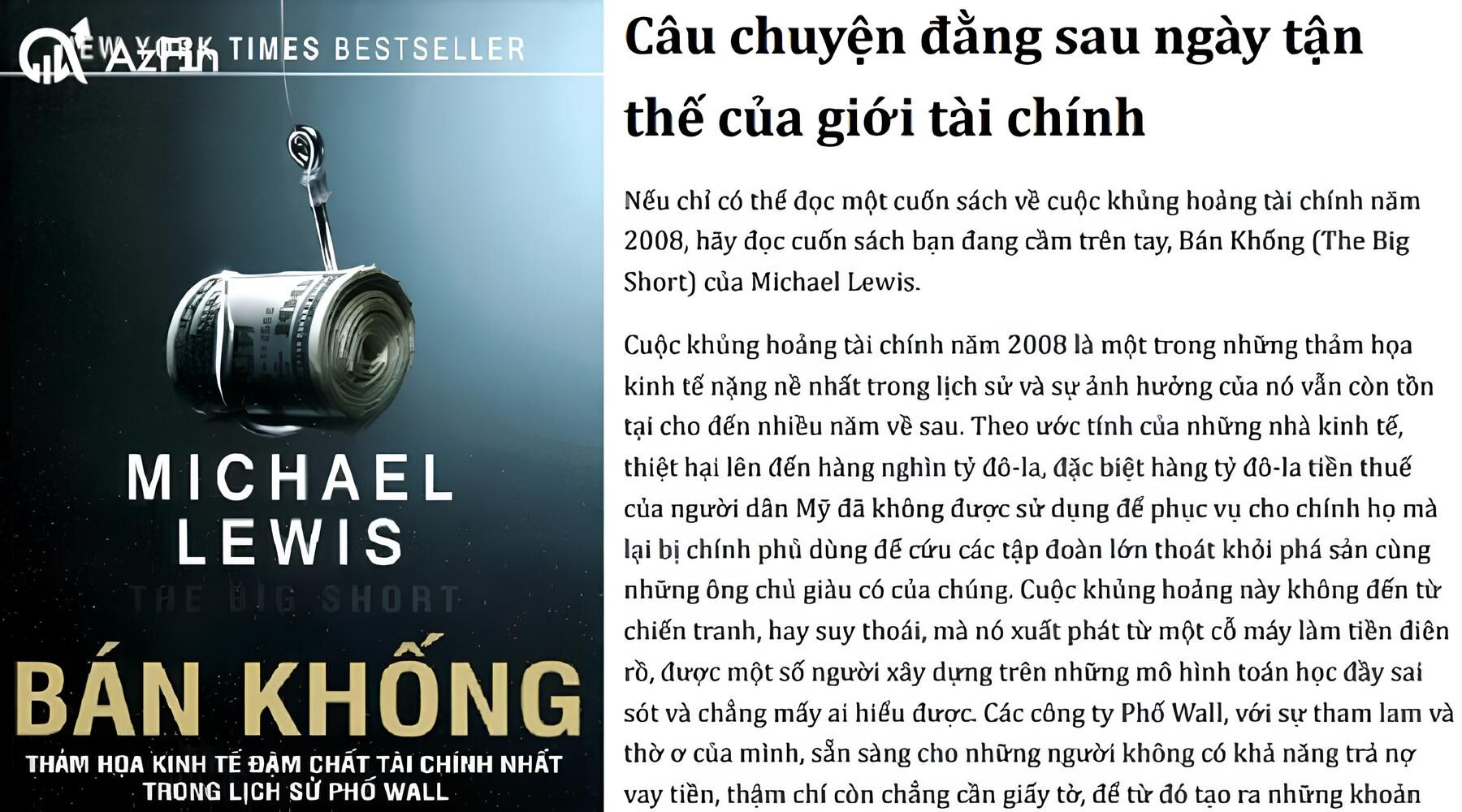 Ấn tượng chung về cuốn sách "Bán khống"