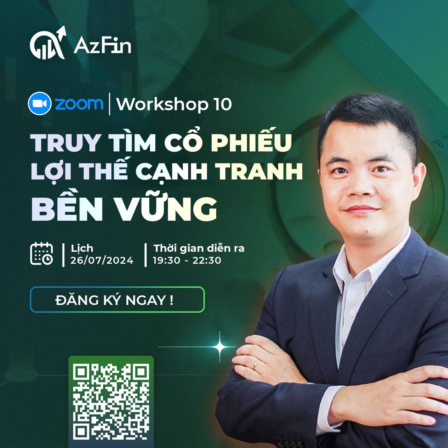 Workshop 10: "Truy tìm cổ phiếu có lợi thế cạnh tranh bền vững"